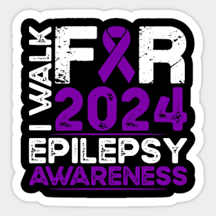 Epilepsy Awareness Walk 2024 Sticker